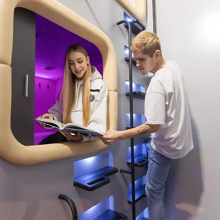 Capsule Constellation 91 Capsule hotel Lviv