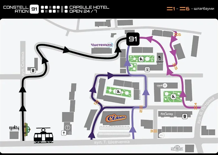 Kapselhotel Capsule Constellation 91